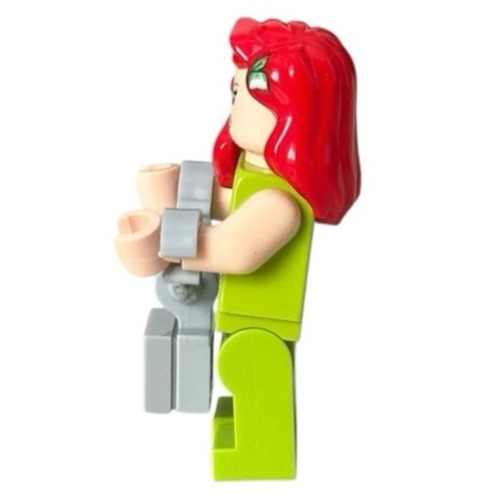Lego Poison Ivy Hair Over Shoulder Super Heroes Handcuffs with Lock Minifigure